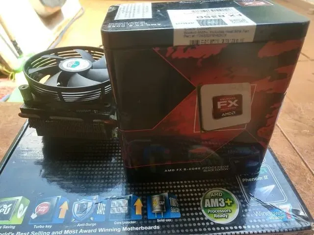Processador AMD FX 8350 OCTACORE (8 núcleos) 300,00 reais em mãos, leva!