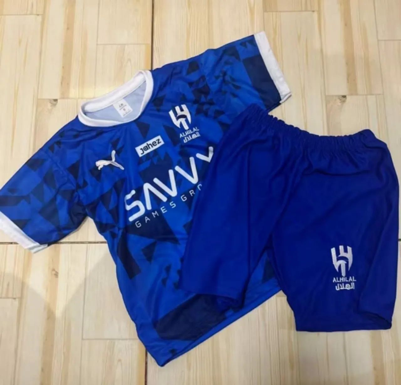Conjunto Neymar infantil kit camisa shorts meião <br> - Foto 2