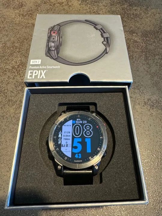 Garmin Epix 2 Sapphire Titanium - Foto 2