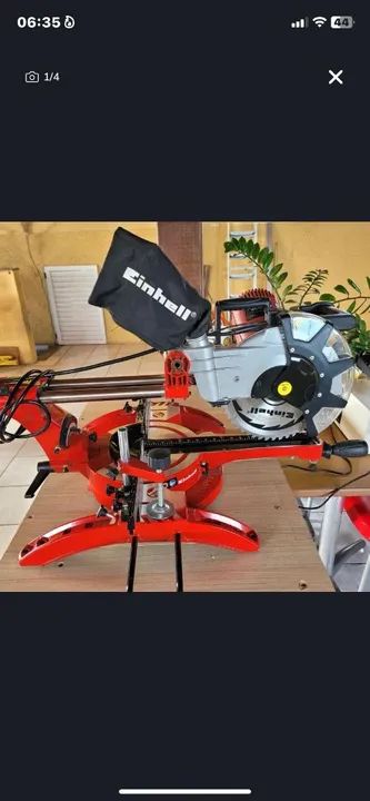 Serra de meia esquadria-Einhell - Foto 4