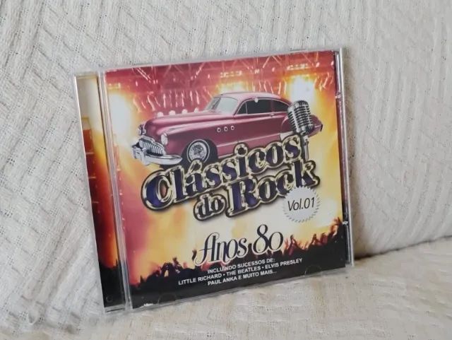 CD Clássicos do Rock Anos 80 - Leia a descrição