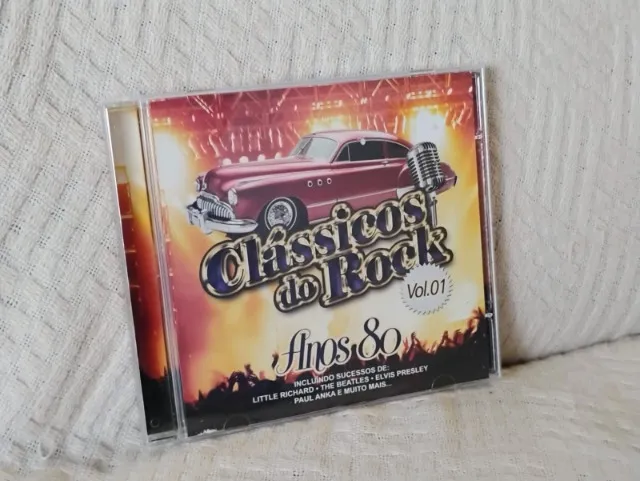 CD Clássicos do Rock Anos 80 - Leia a descrição