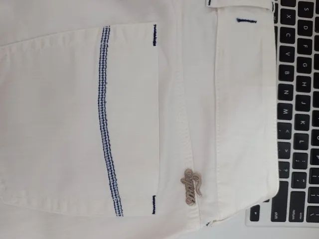 Calça Feminina-marca Equus-cor Branca Tam 44 - Foto 4