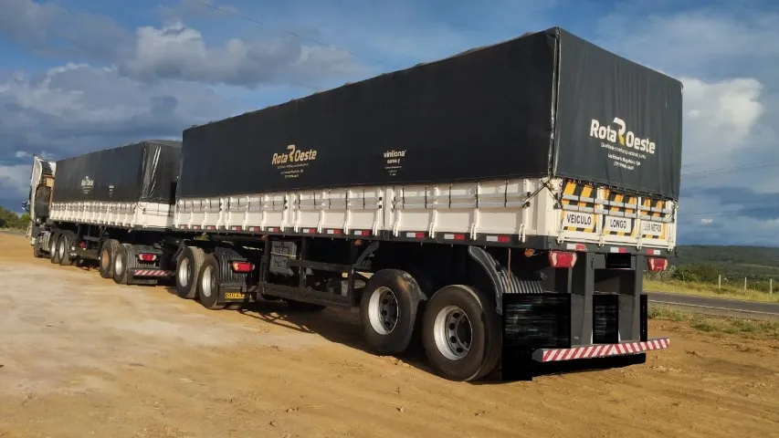 Carreta Guerra, Rodotrem Graneleiro, Doly, Quinta Roda, 25 Mts 2012