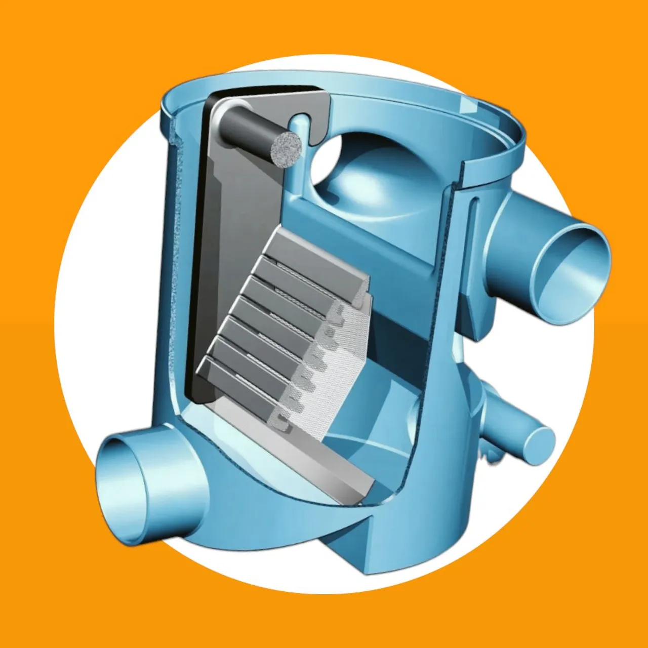 Filtro Coletor Água de Chuva - VF1 - Tecnologia 3P Technik Ecosoli