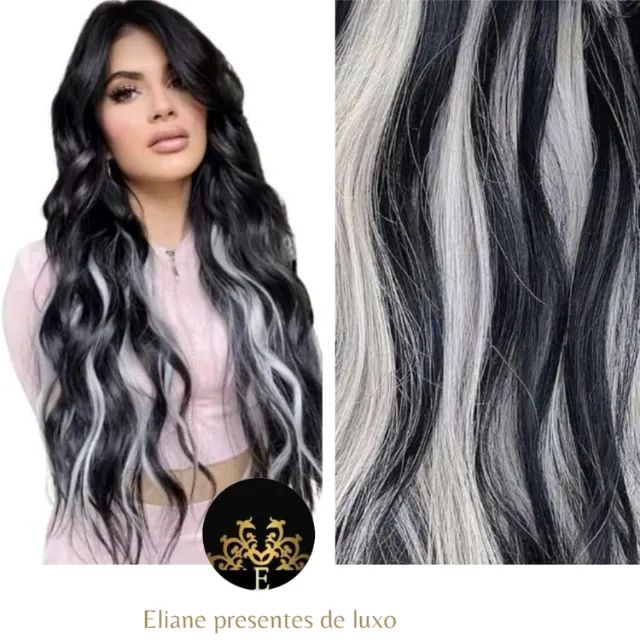 MORENA ILUMINADA TELAS FIXAS DE CABELO BIO HUMANO.