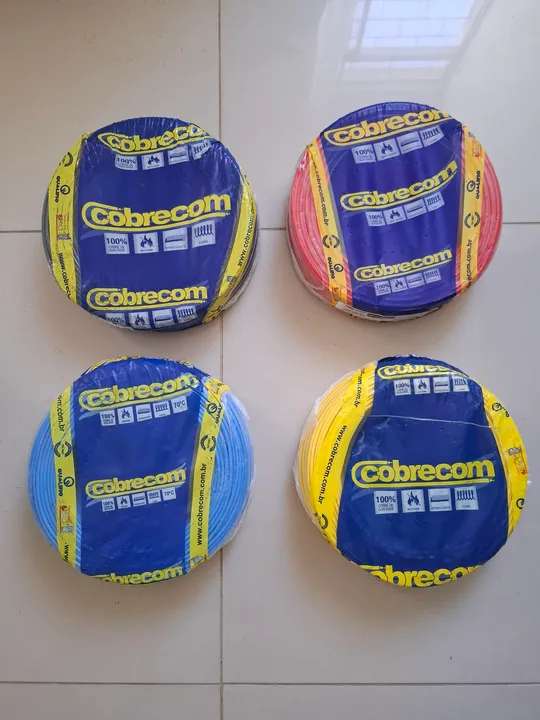 Fio 1,5mm 2,5mm 4mm 6mm COBRECOM