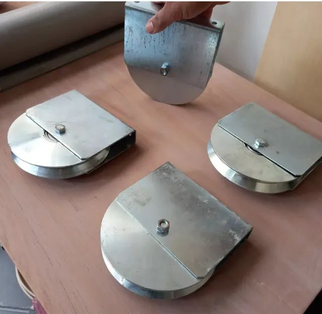 4 unidade de Roldana 6 Polegadas com caixa - Foto 4