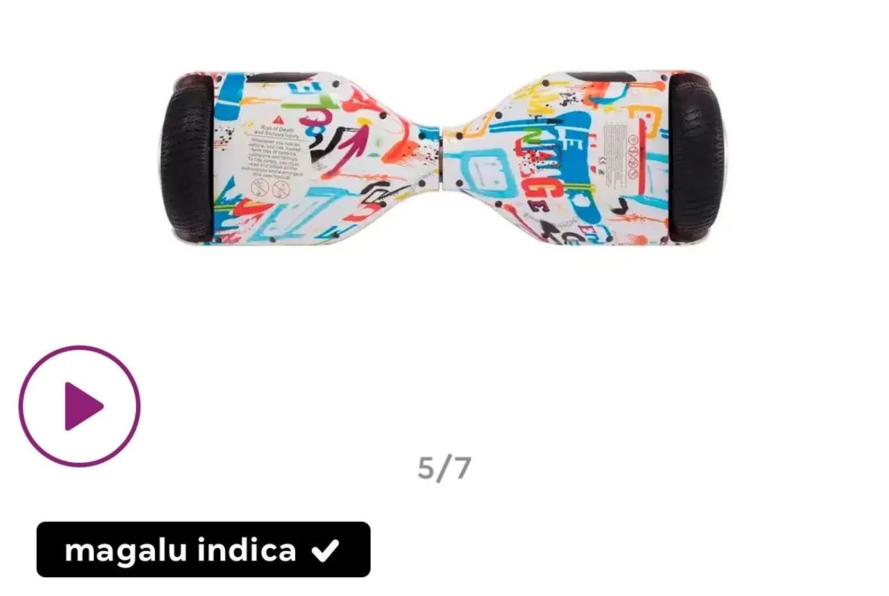 Hover board (pouco uso) - Foto 3
