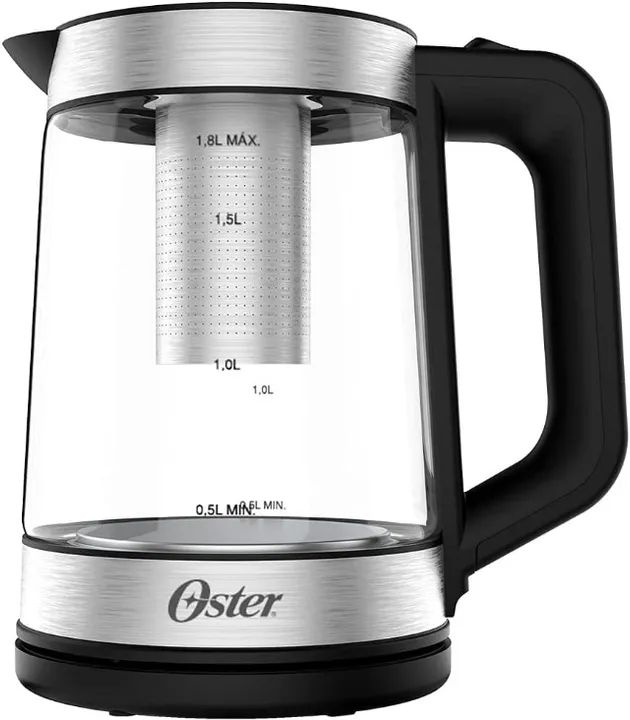 Chaleira Elétrica Oster Tea 1,8L, com Infusor de Chá - 220V (NOVO)