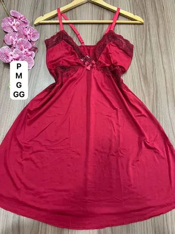 Camisola em microfilmagem com renda - Foto 2