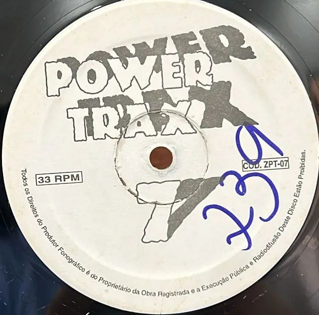 Disco de Vinil Power Trax vol 7 - Foto 2