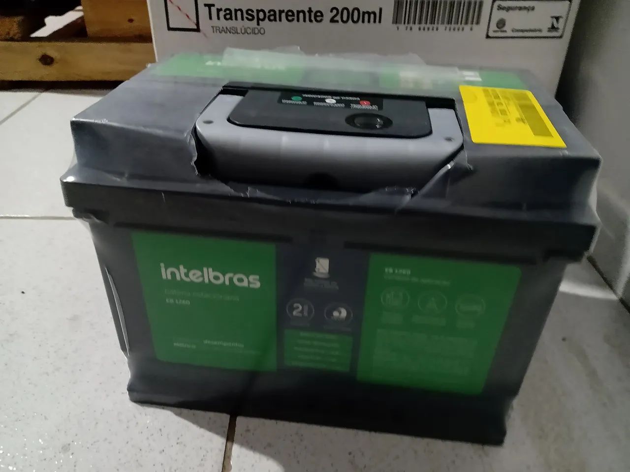 Bateria EB1260 Intelbras lacrada! 60Ah em 10X R$55