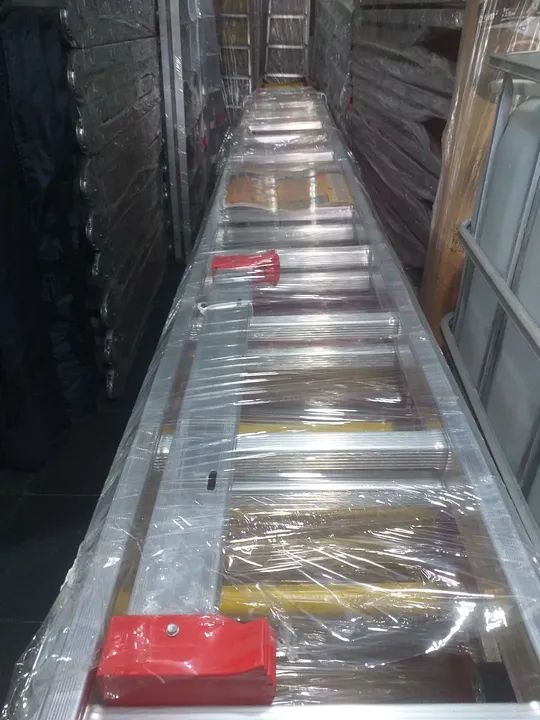 Escada de Alumínio com Rodas 14x2 - Foto 5