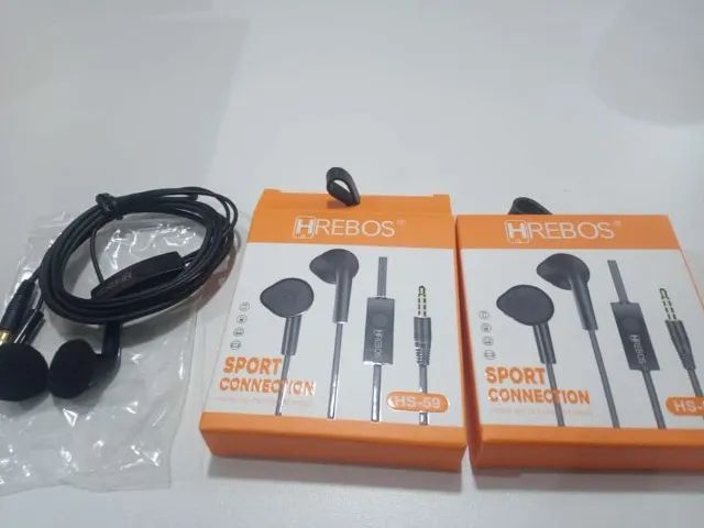 Fone de Ouvido Com Microfone da Hrebos HS- 59 Original - Foto 2