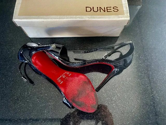 Sandália Clássica DUNES Preta Número 38 - Foto 3