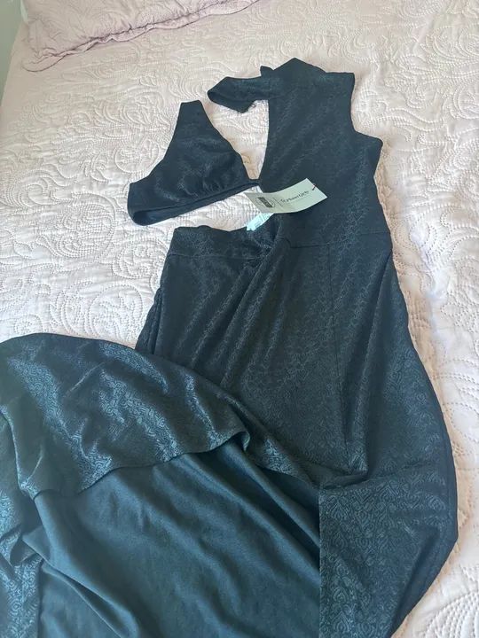 Vestido longo preto  - Foto 2