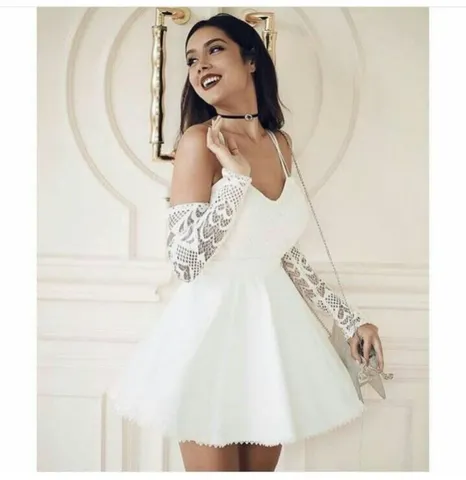 Vestido branco festa