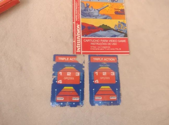 Triple Action Original Para Intellivision  - Foto 4