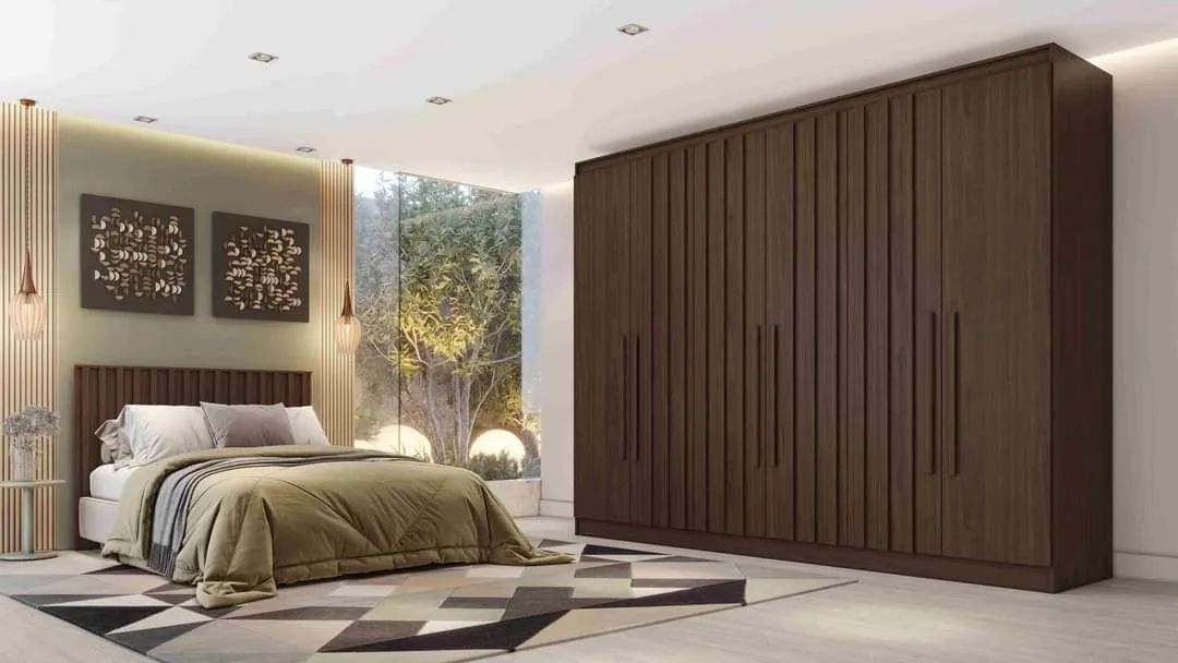 Guarda roupa Oxford 6P sendo 4P ripadas e 4G MDF SR M81