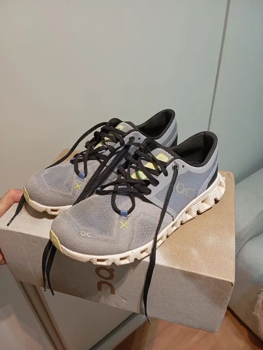 Tênis On Cloud X3 Lilás Tamanho 35