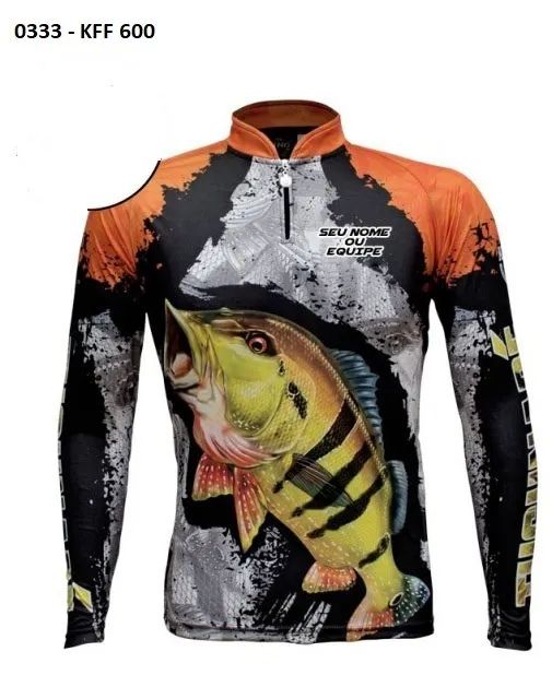 Camisa de pesca com proteção UV - Foto 2