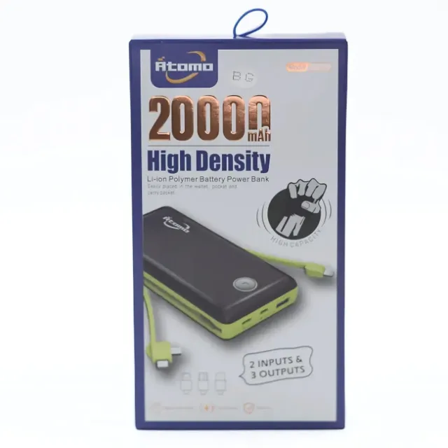 Carregador Power Bank Portatil 20.000Mah MO-959