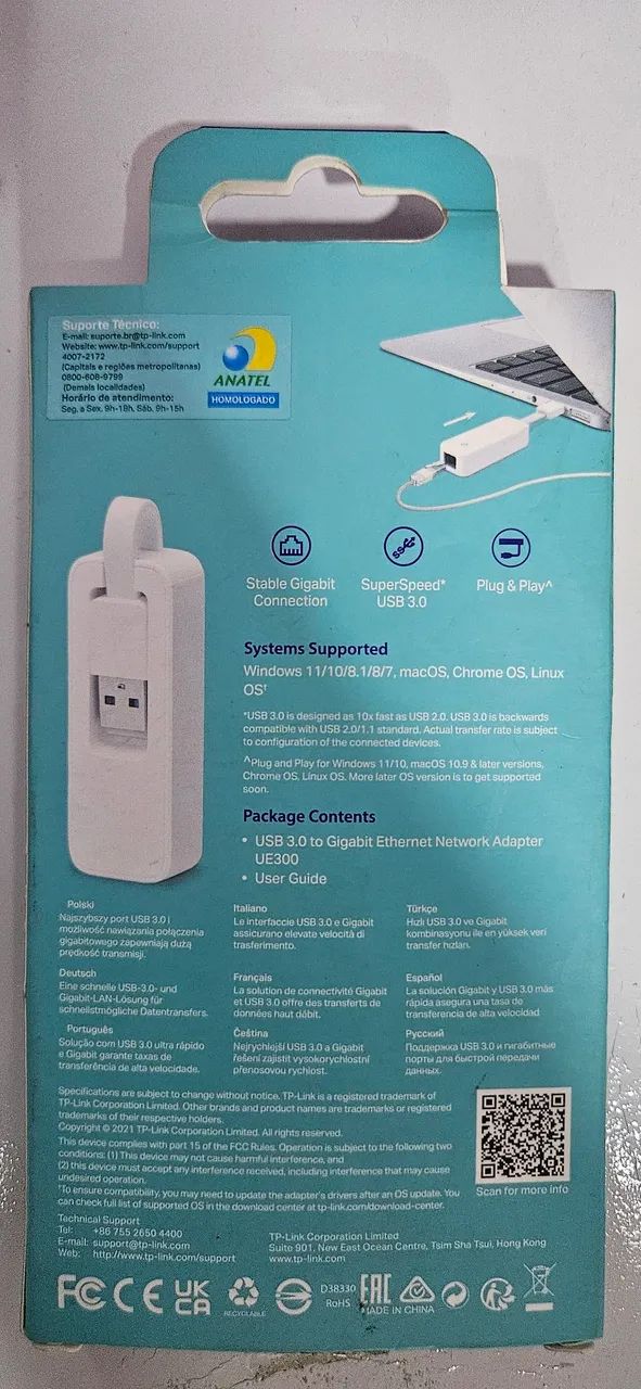 Adaptador USBxRJ45 TP Link - Foto 2