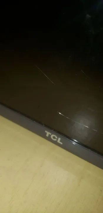Tv 65 "  tcl com defeito..para vim retirar..oferta 100
