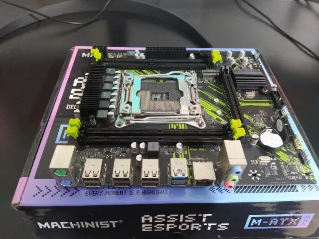 Kit xeon - Placa Machinist PR9 x99 - E5 2680 v4 - Cooler Rise mode - Foto 3