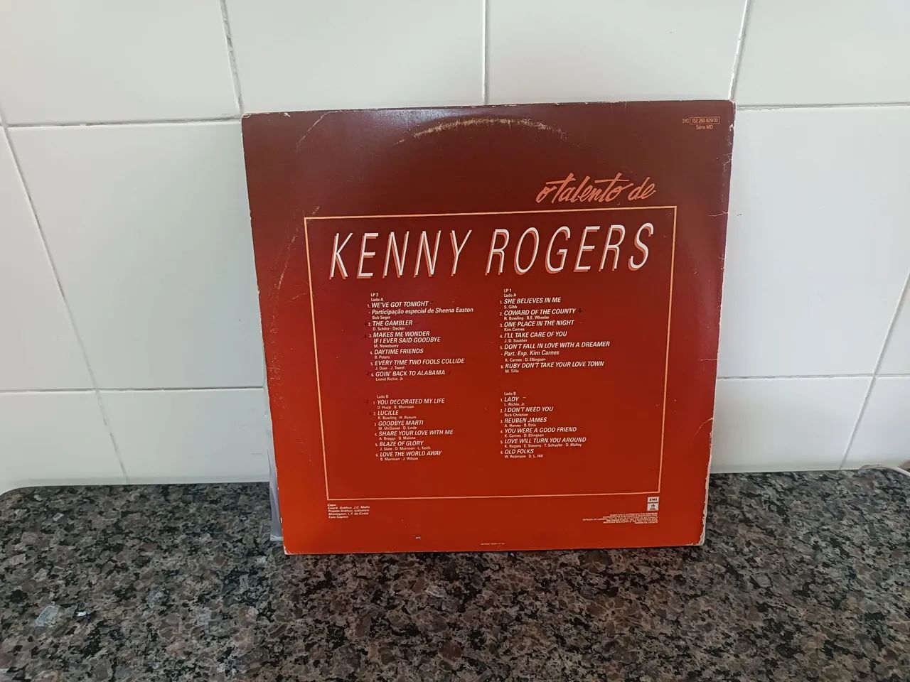 Disco De Vinil Lp Kenny Rogers DUPLO - Foto 2
