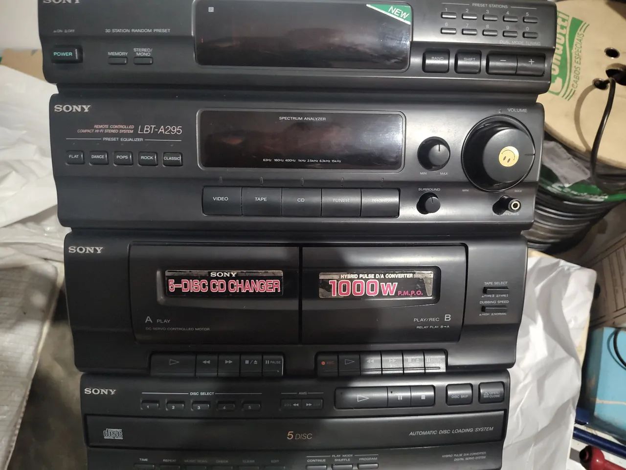 Mini System Sony LBT-A295 - 5 Cds - Foto 2