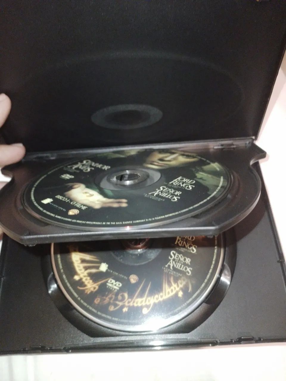 O Senhor dos Anéis - Trilogia do Filme - DVD - Foto 4