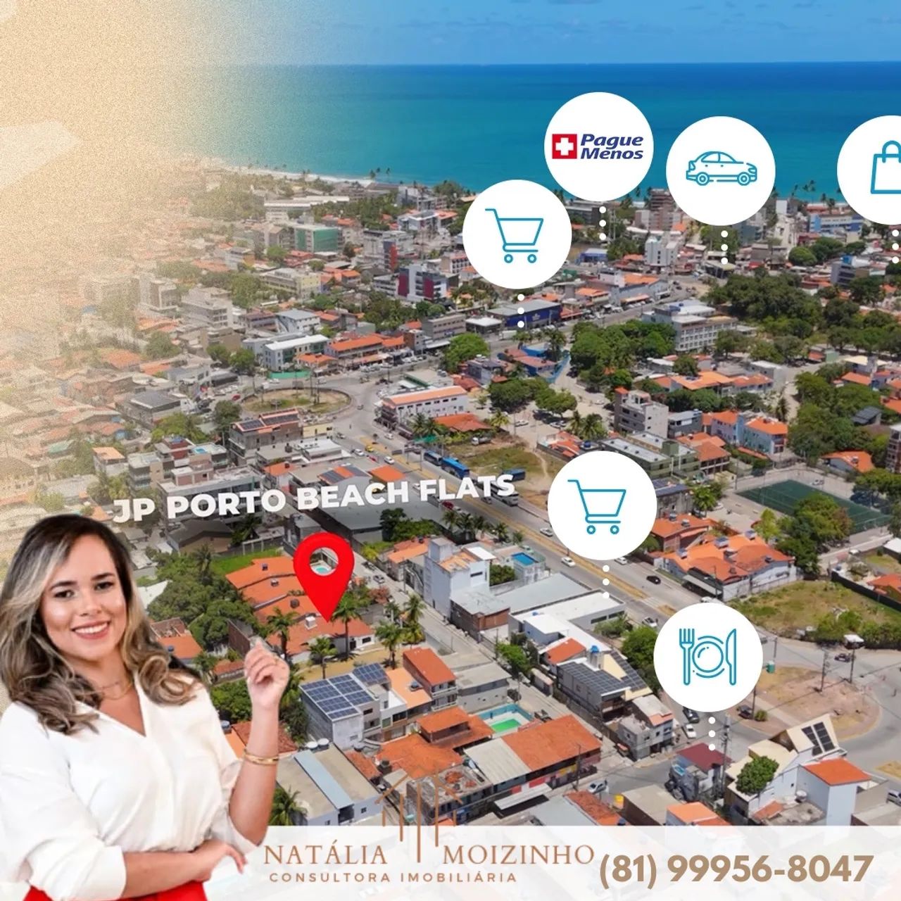 PORTO DE GALINHAS/INVESTIMENTO/OPORTUNIDADE/FLATS - Foto 3