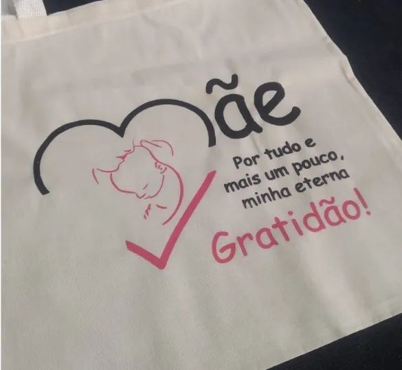 Sacola Ecobag 100% Algodão - Foto 2