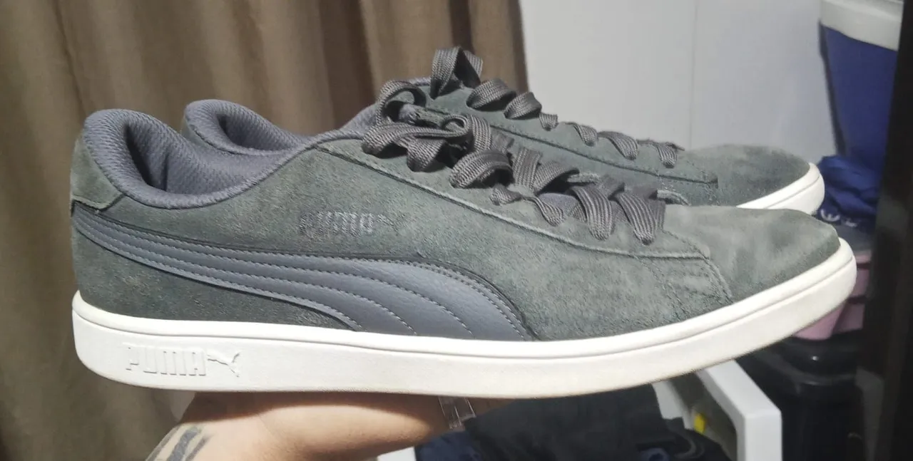 Tênis Puma Cinza