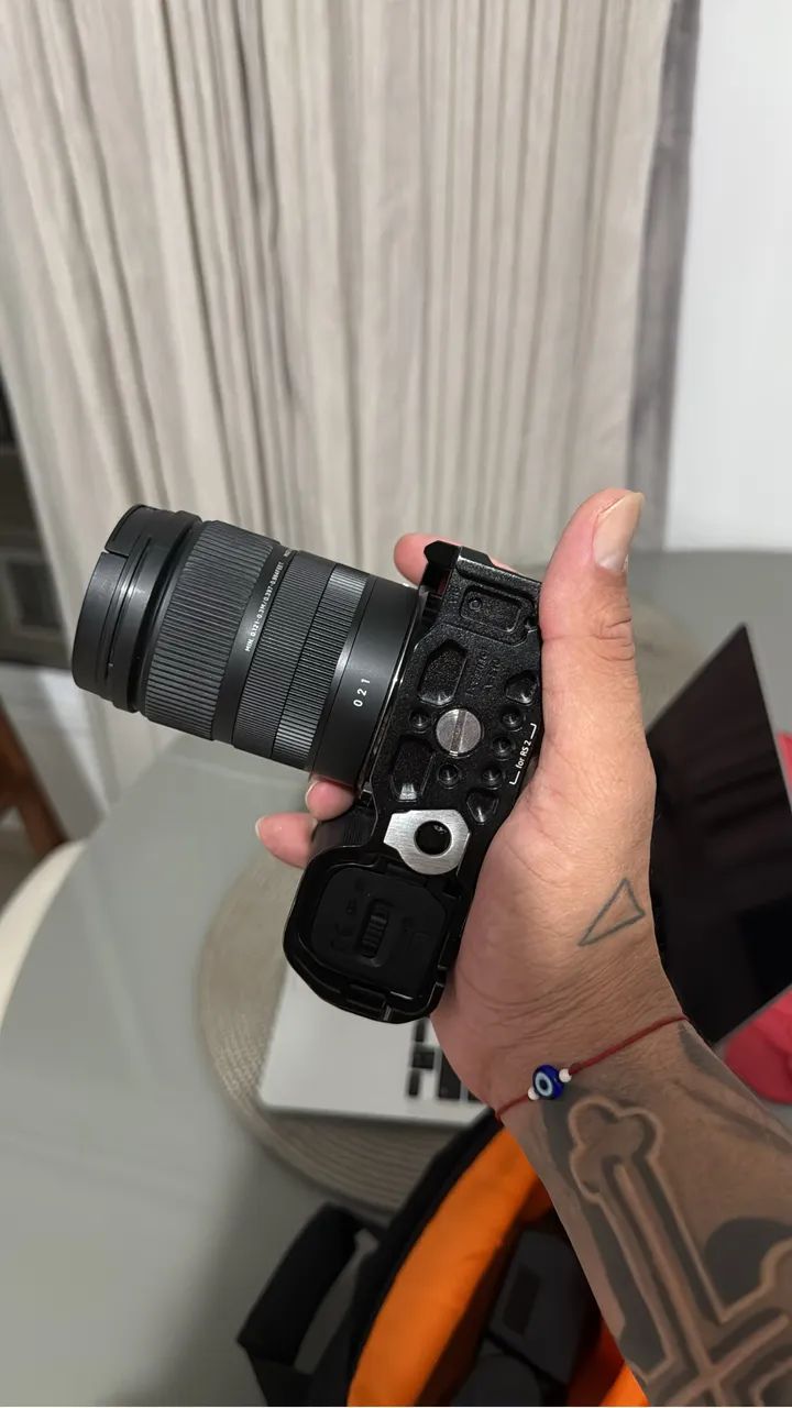 CÂMERA SONY ZVE10 + LENTE KIT 16-50mm - Foto 5