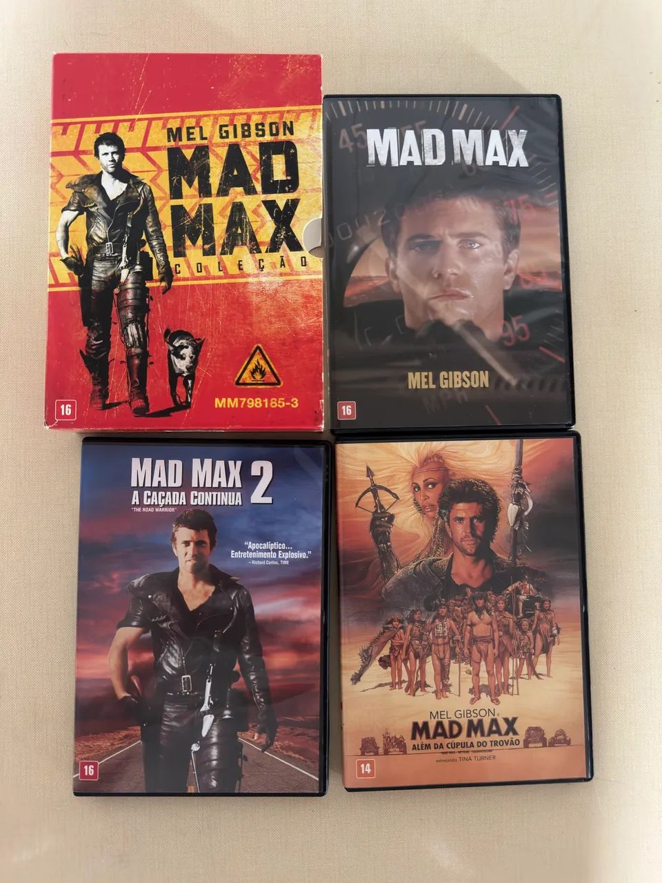 Box DVD - Trilogia Mad Max - DVD, Blu-Ray e Vídeo Cassete - Centro