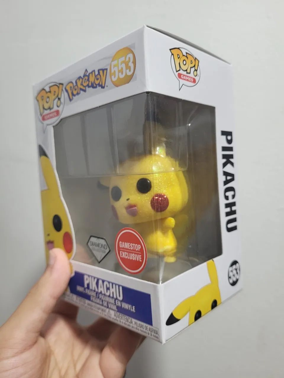Funko Pop Pokemon Pikachu Diamond Collection GameStop