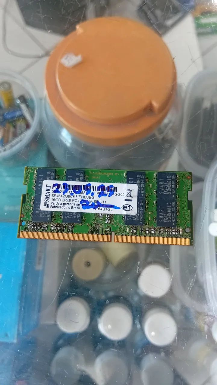 MEMORIA DE NOTEBOOK 16GB DDR4 2400 2666 3200