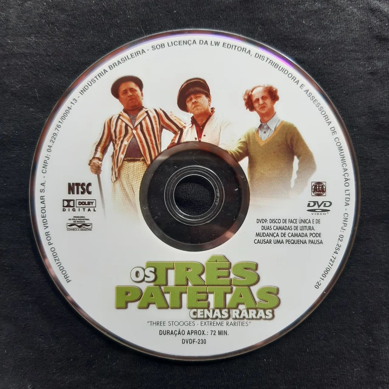 DVD Os Três Patetas - Cenas Raras - Edição Especial de Colecionador - Foto 2