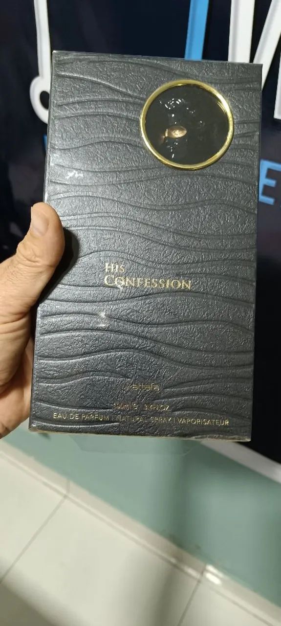 Perfume His Confession Lattafa Eau de Parfum 100ml - Foto 2