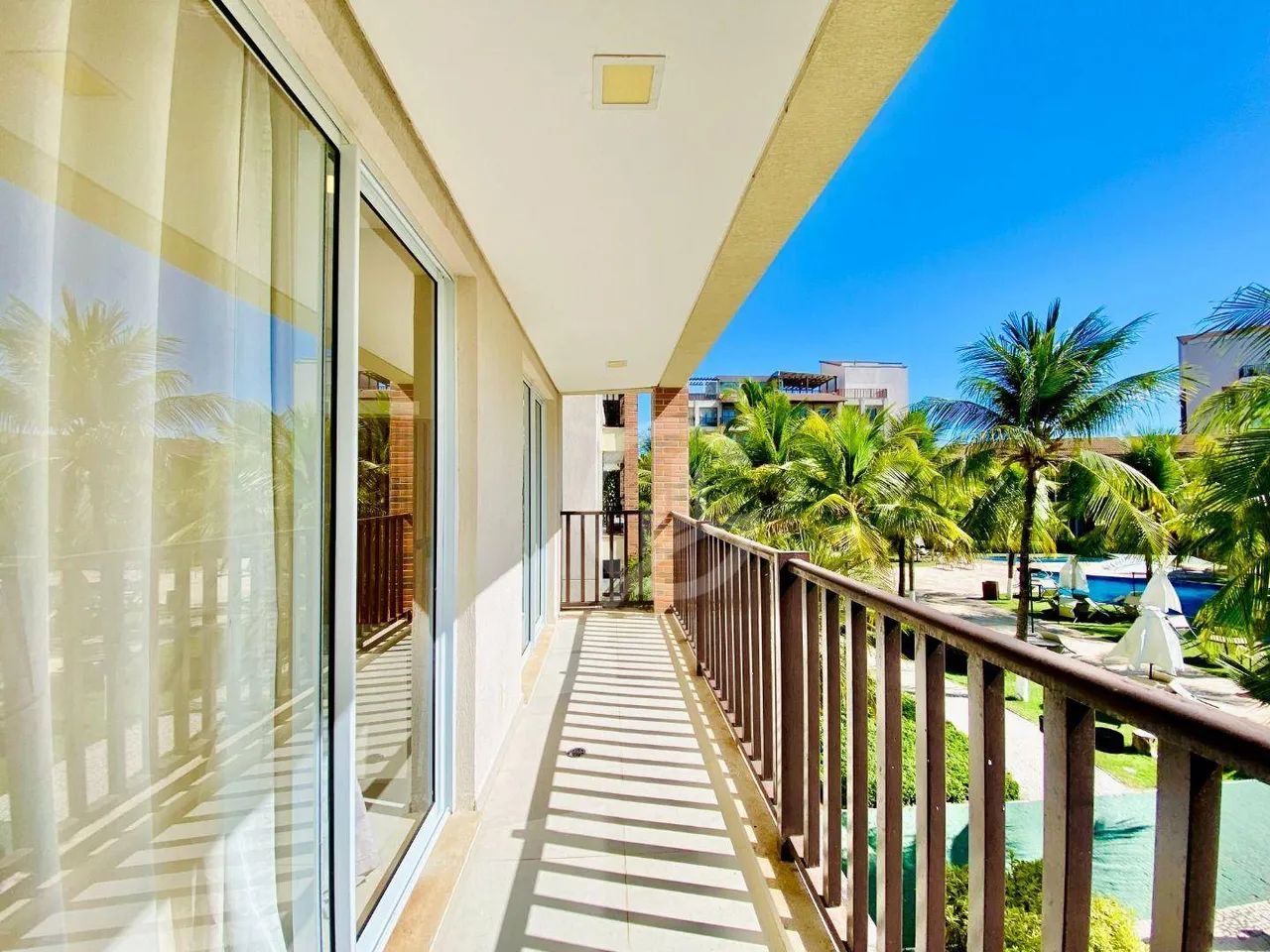 AP Porteira Fechada com vista de 180º total para o Mar do porto das Dunas, condomínio Bout - Foto 4