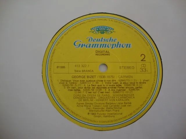 LP Vinil Deutsche Grammonphon Bizet Carmen . - Foto 3