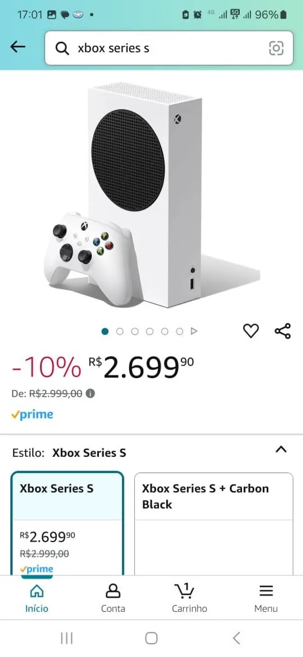Xbox Series S - 10% OFF