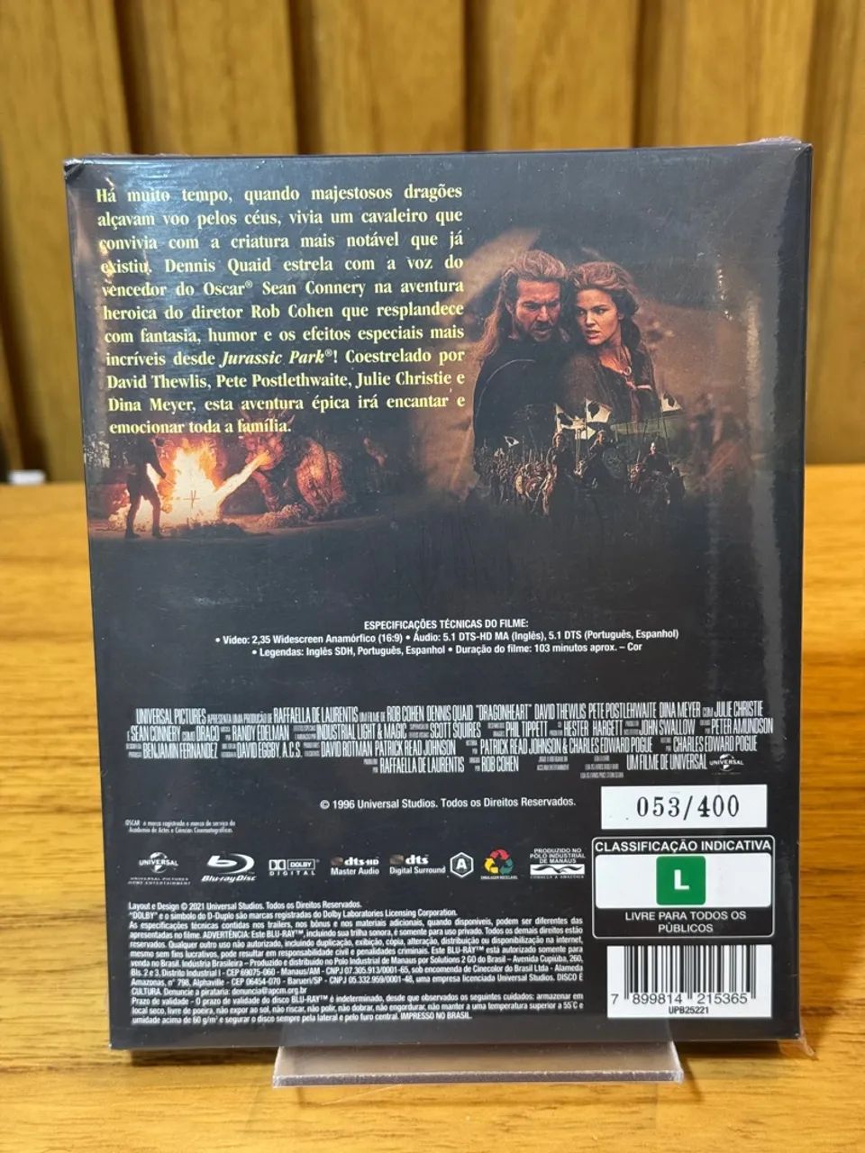 Blu-ray - Coração De Dragão - Edição Com Luva e Numerada - Original Lacrado - Foto 4
