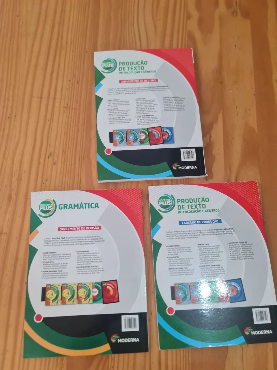 Livros Moderna Plus - Gramática e Produção de Texto - Foto 2