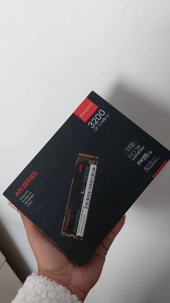 Nvme Ssd Asgard Nvme Ssd Asgard 1tb, M2 Nvme Pcie 3200/3000 Mb/s