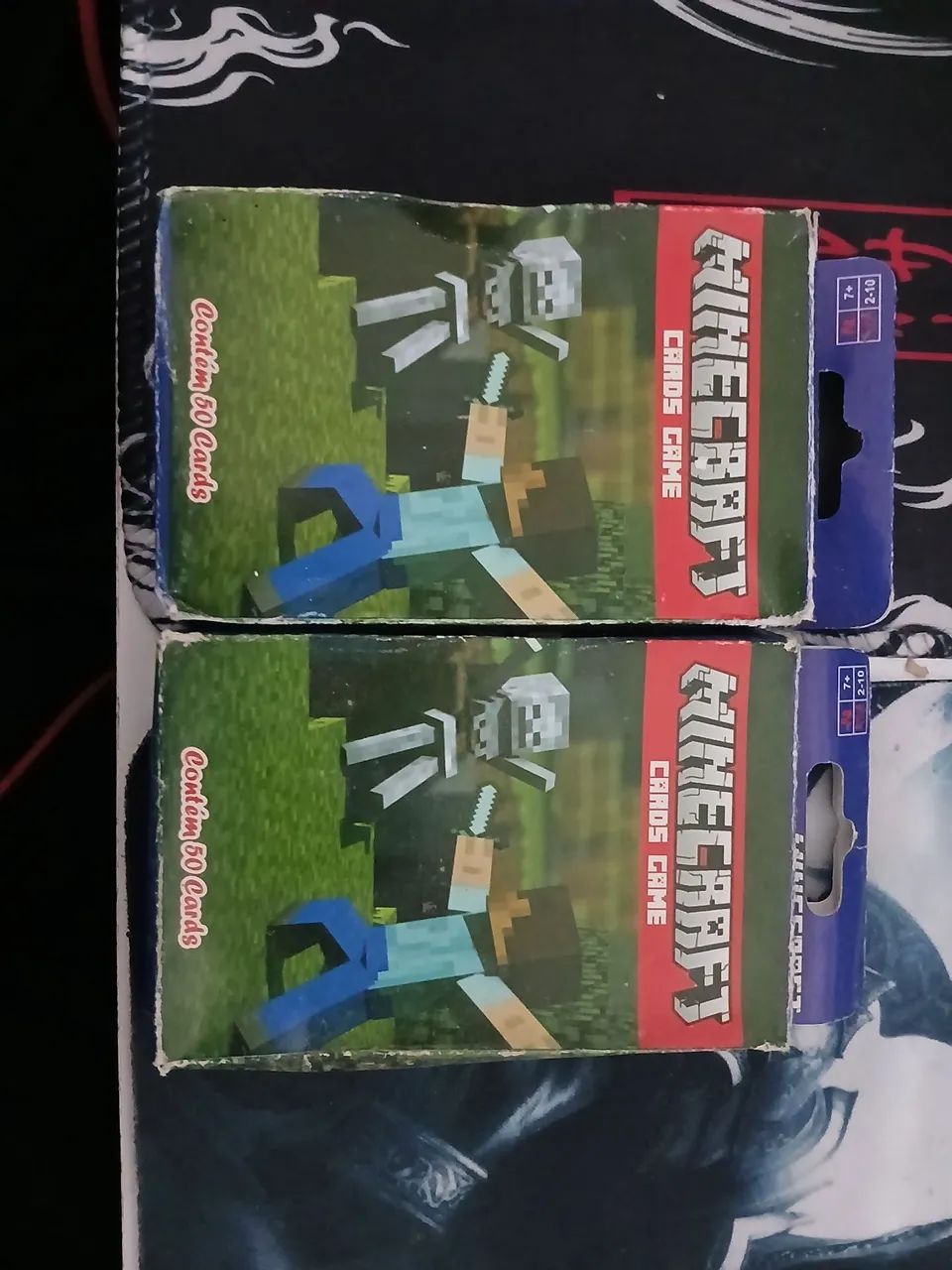 Baralho Minecraft Cards Game - 2 Unidades