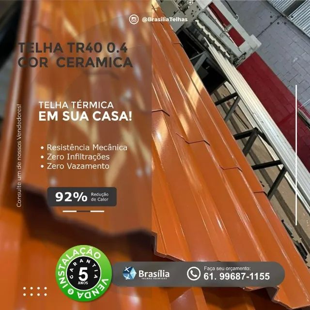 Telhado Térmico - Serralheria Premium - Venda e Instalação 